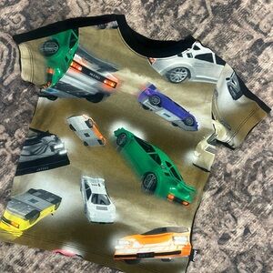 Molo Flip It Car Print Kids T-Shirt